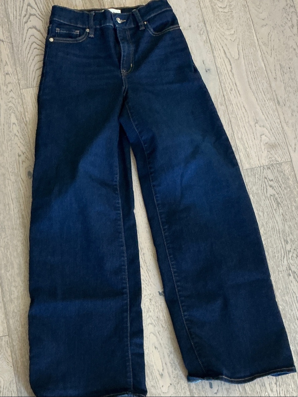 Frame Denim Women's Dark Blue Bootcut Jeans